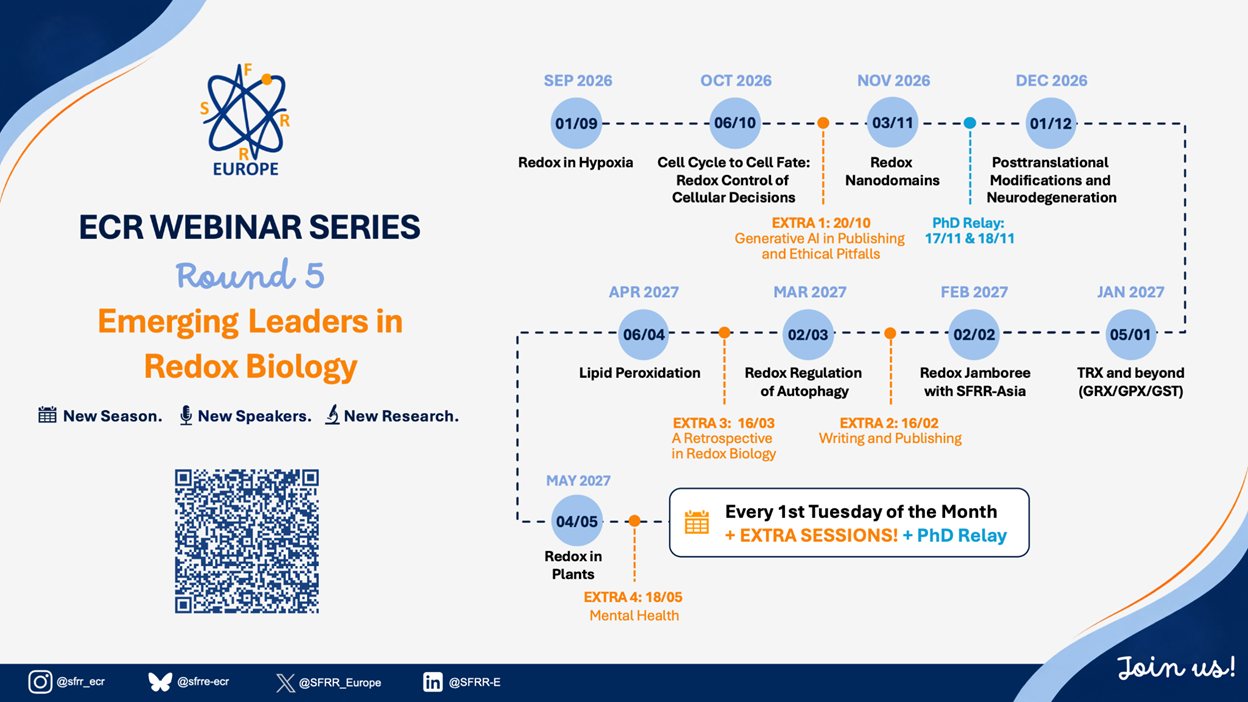 SFRR-E ECR Webinar Series Round 5 timeline